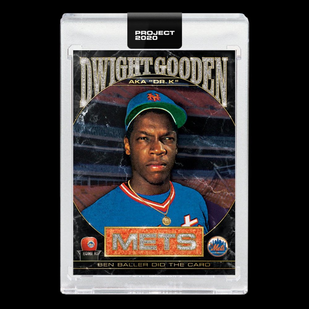 2020 Topps Project Ben Baller Dwight Gooden #86